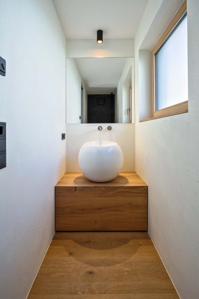 Einzigartiges Waschbecken im Badezimmer